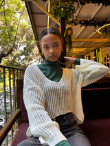 The Mesh Whisper Knit