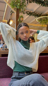 The Mesh Whisper Knit