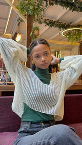 The Mesh Whisper Knit