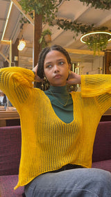 The Mesh Whisper Knit