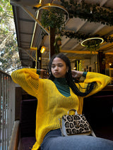 The Mesh Whisper Knit