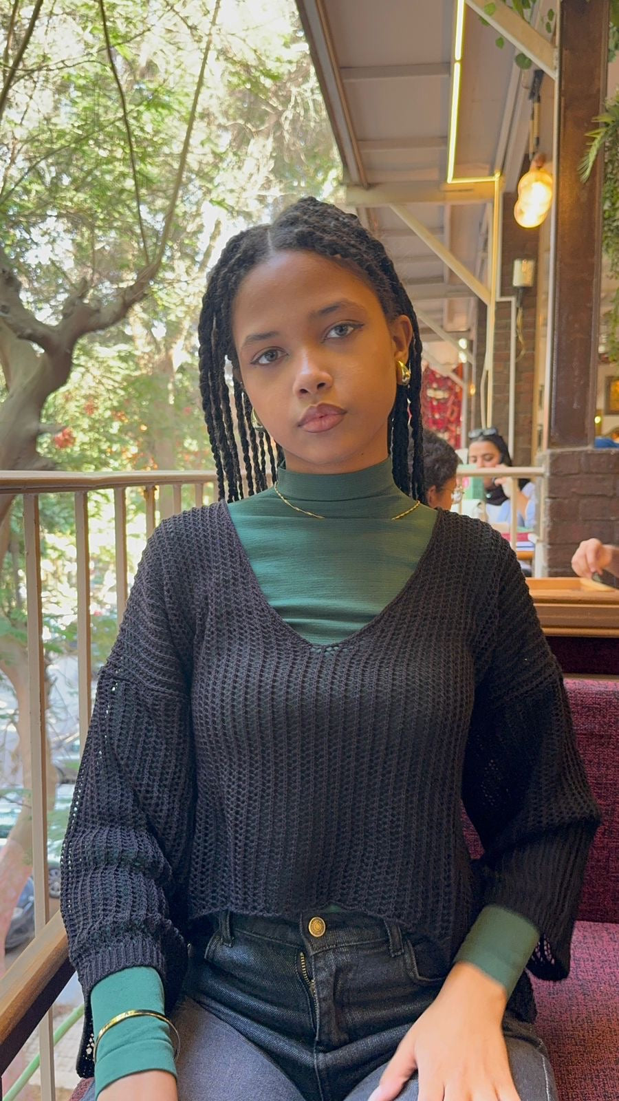 The Mesh Whisper Knit