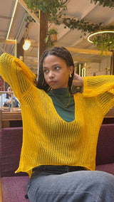 The Mesh Whisper Knit