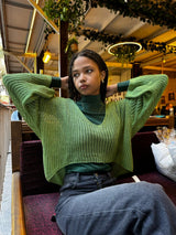 The Mesh Whisper Knit