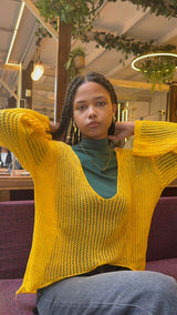 The Mesh Whisper Knit