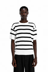Standard Fit Crew Neck Knitwear Short Sleeve T-Shirt